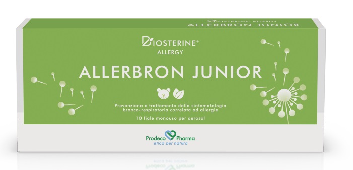 BIOSTERINE ALLERGY ALLERBRON JUNIOR 10 FIALE DA 5 ML - Farmaciapacini.it