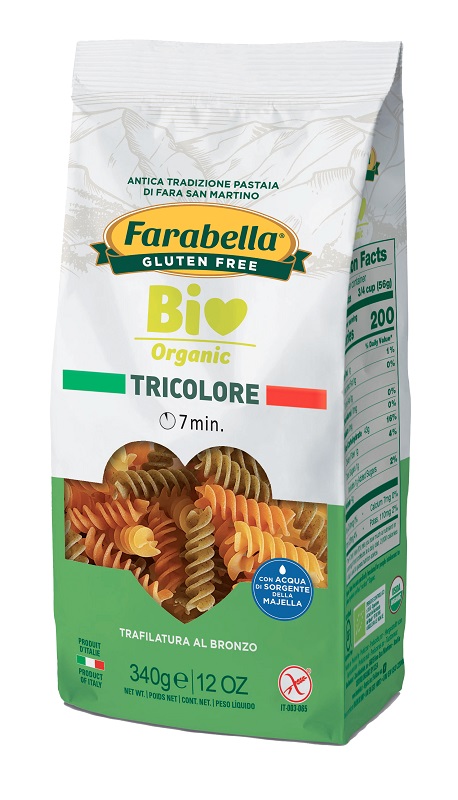 FARABELLA BIO FUSILLI TRICOLORE 340 G - Farmaciapacini.it