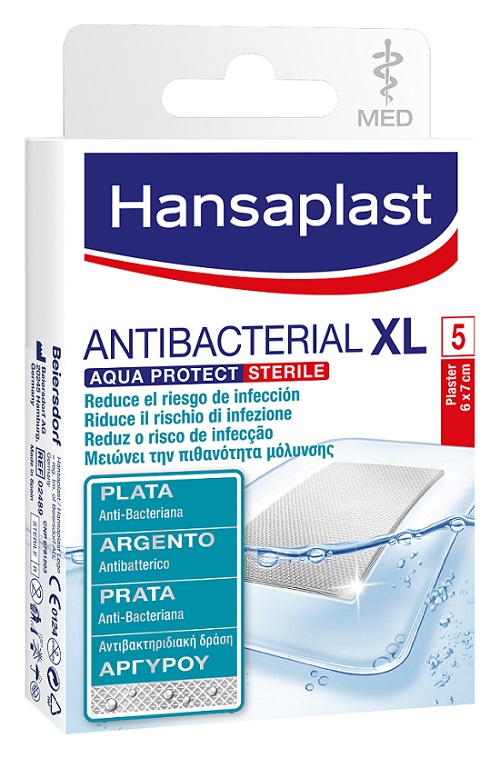 HANSAPLAST AQUA PROTECT EXTRA LARGE SILVER 5 PEZZI - Farmaciapacini.it