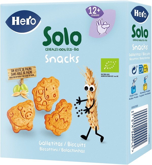 HERO SOLO BISCOTTI ANIMAL BIO 100 G - Farmaciapacini.it