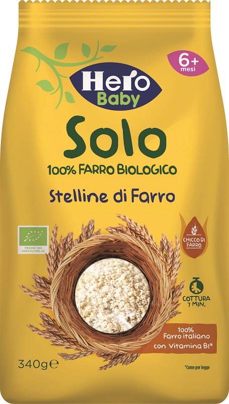 HERO SOLO PASTINA DI FARRO 100% BIO 340 G - Farmaciapacini.it