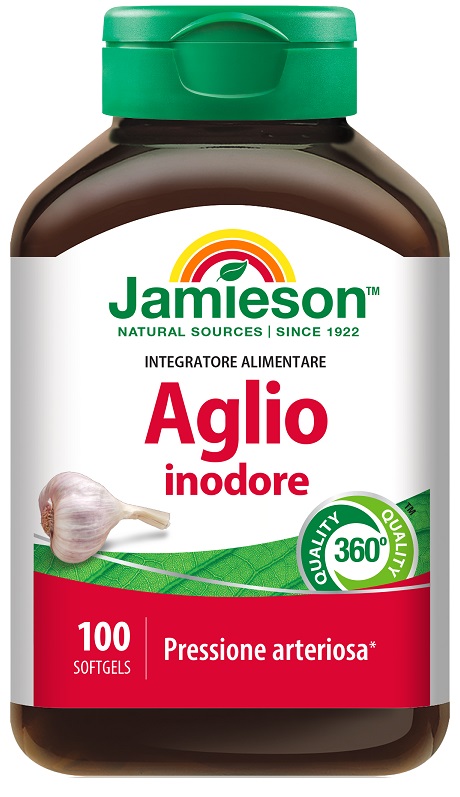 JAMIESON AGLIO INODORE 100 SOFTGEL - Farmaciapacini.it