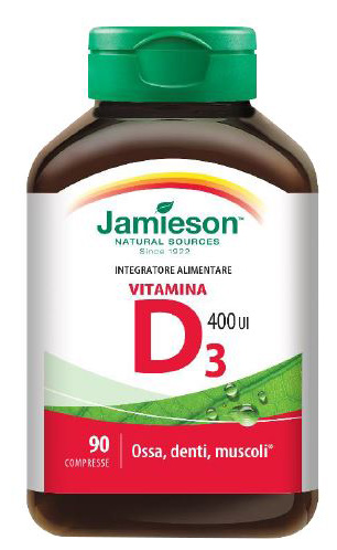 JAMIESON VITAMINA D 400 90 COMPRESSE - Farmaciapacini.it