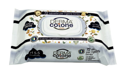 DERMACOTONE SALVIETTINE TALCO 72 PEZZI - Farmaciapacini.it