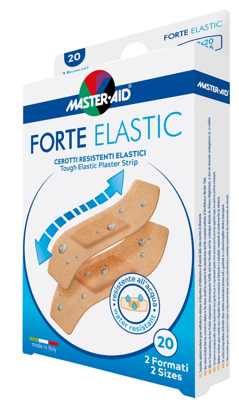 CEROTTO MASTER-AID ELASTIC 20 PEZZI 2 FORMATI - Farmaciapacini.it