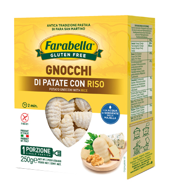 FARABELLA GNOCCHI PATATE CON RISO 250 G - Farmaciapacini.it
