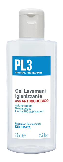 PL3 GEL LAVAMANI IGIENIZZANTE ANTIMICROBICO 75 ML - Farmaciapacini.it