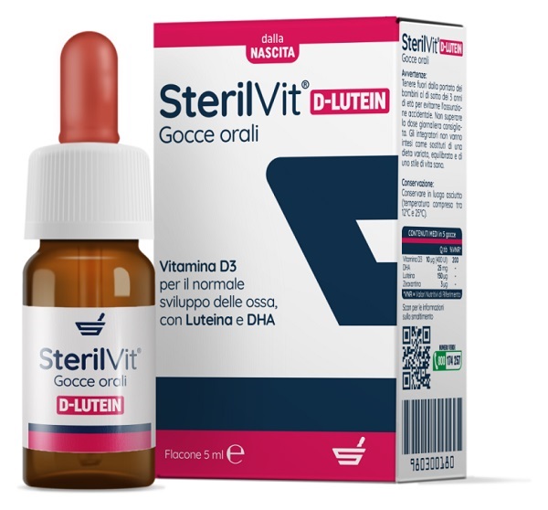 STERILVIT D LUTEIN DHA GOCCE 5 ML - Farmaciapacini.it