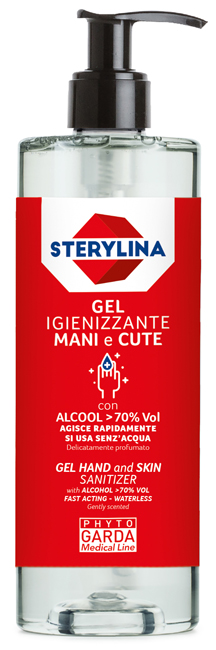 STERYLINA GEL MANI 70% ALCOOL 380 ML - Farmaciapacini.it