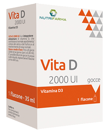VITA D 2000UI GOCCE 35 ML - Farmaciapacini.it