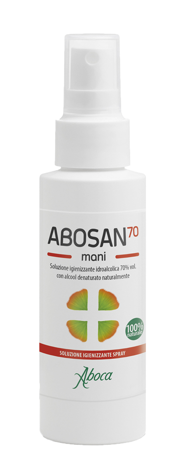 ABOSAN70 SOLUZIONE IGIENIZZANTE MANI 100 ML SPRAY - Farmaciapacini.it