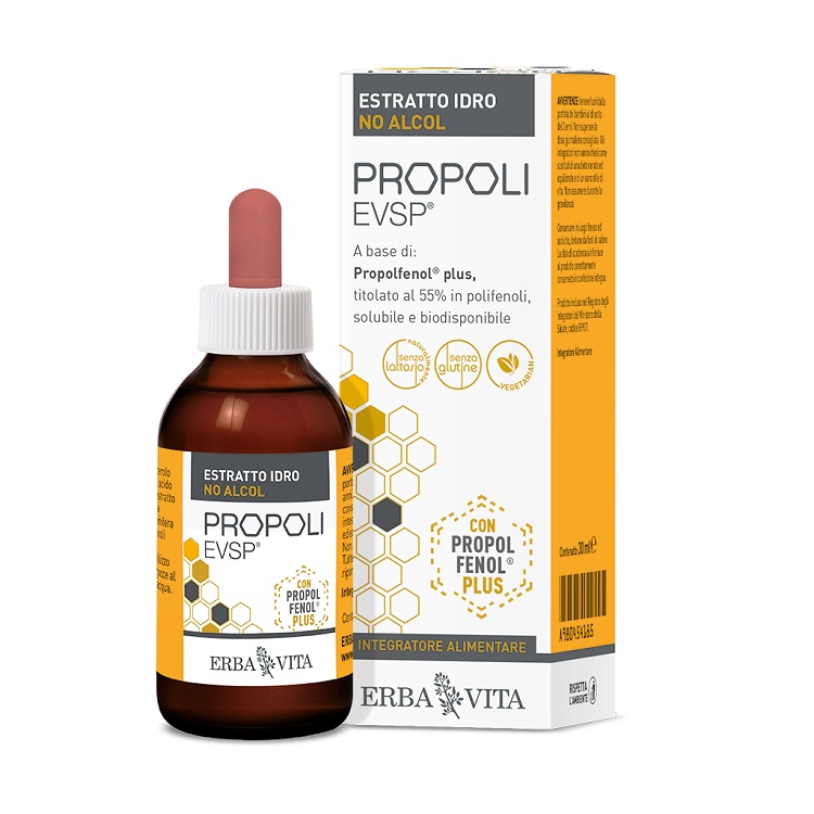 PROPOLI EVSP ESTRATTO IDRO NO ALCOL 30 ML - Farmaciapacini.it