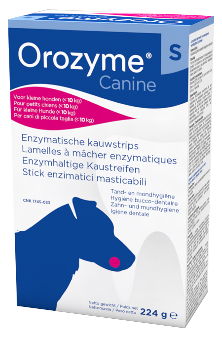 OROZYME CANINE STRISCE ENZIMATICHE MASTICABILI PER CANI DI TAGLIA PICCOLA - Farmaciapacini.it