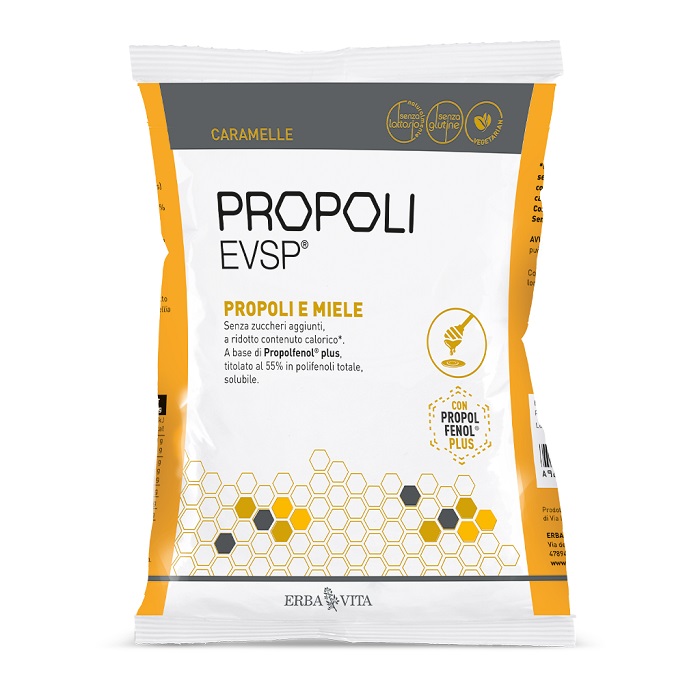 PROPOLI EVSP CARAMELLE PROPOLI MIELE 65 G - Farmaciapacini.it