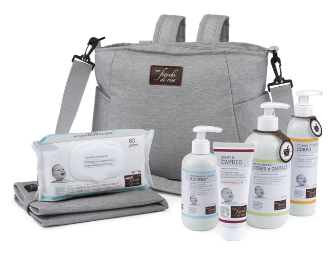 FIOCCHI DI RISO COFANETTO BORSA-ZAINO FASCIATOIO - Farmaciapacini.it