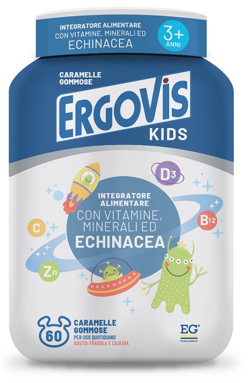 ERGOVIS KIDS 60 CARAMELLE GUSTOSE - Farmaciapacini.it
