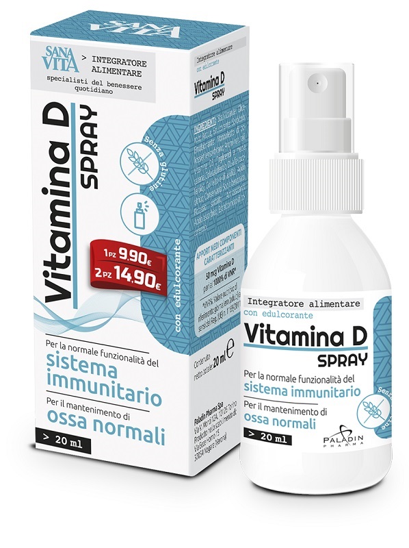 SANAVITA VITAMINA D SPRAY - Farmaciapacini.it