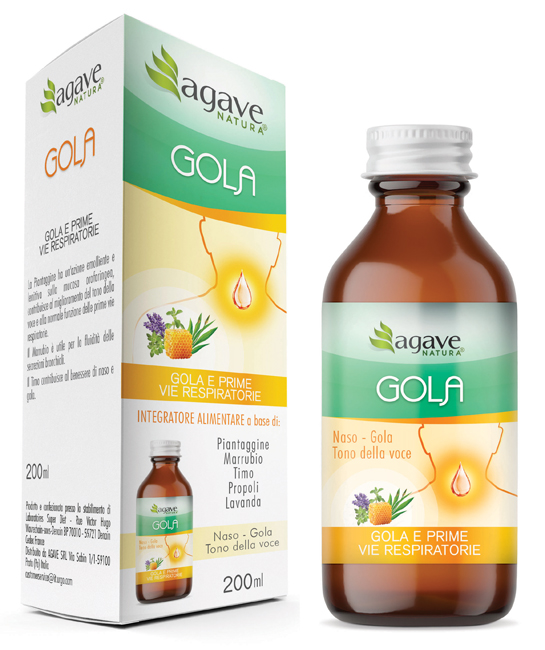 AGAVE NATURA SCIROPPO GOLA 200 ML - Farmaciapacini.it