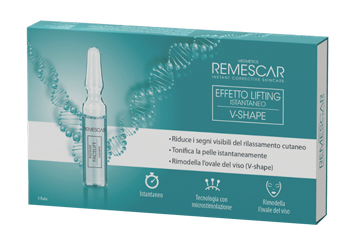 REMESCAR EFFETTO LIFTING ISTANTANEO V-SHAPE 5 FIALE X 2 ML - Farmaciapacini.it