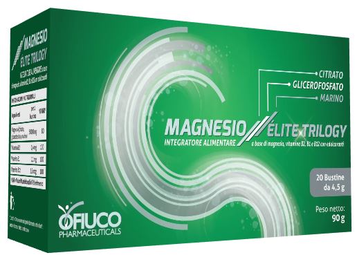MAGNESIO ELITE TRILOGY COMPOSTO POLVERE 20 BUSTINE X 4,5 G - Farmaciapacini.it