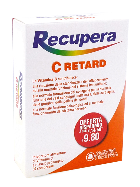 RECUPERA C RETARD 30 COMPRESSE - Farmaciapacini.it