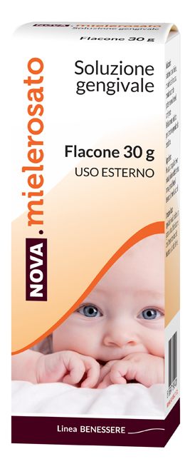 NOVA MIELEROSATO SOLUZIONE GENGIVALE 30 G - Farmaciapacini.it
