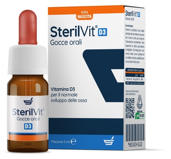 STERILVIT D3 GOCCE 5 ML - Farmaciapacini.it