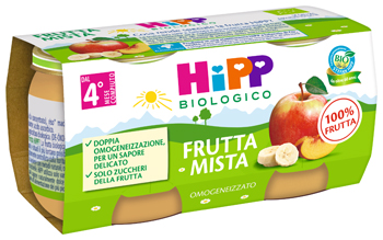 HIPP BIO OMOGENEIZZATO FRUTTA MISTA 2X80 G - Farmaciapacini.it