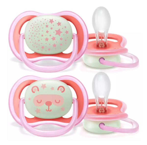 AVENT SUCCHIETTI ULTRA AIR NIGHT 6-18M FEMMINA 2 PEZZI - Farmaciapacini.it