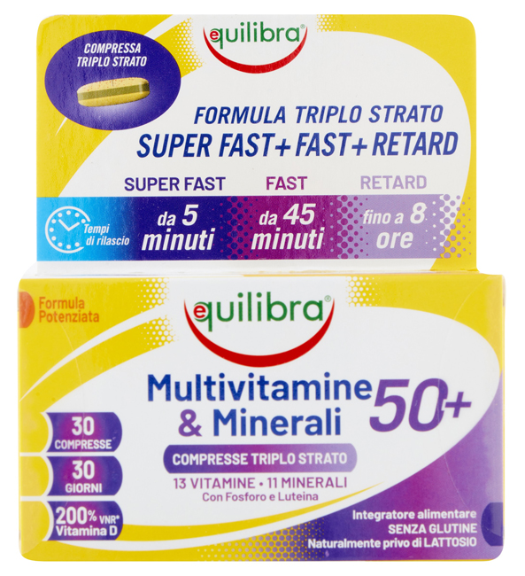 MULTIVITAMINE&MINERALI 50+ 30 COMPRESSE - Farmaciapacini.it