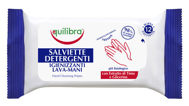 SALVIETTE DETERGENTI IGIENIZZANTI 12 PEZZI - Farmaciapacini.it
