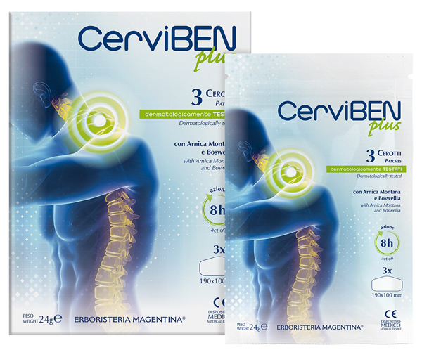 CERVIBEN CEROTTO 3 PEZZI - Farmaciapacini.it