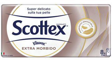 SCOTTEX EXTRA MORBIDO FAZZOLETTI 8 PEZZI - Farmaciapacini.it
