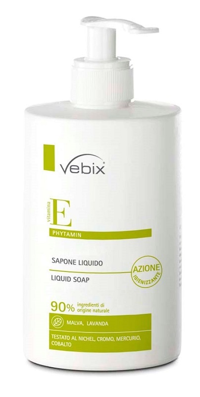 VEBIX PHYTAMIN SAPONE MANI AZIONE IGIENIZZANTE 500 ML - Farmaciapacini.it