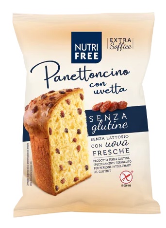 NUTRIFREE PANETTONCINO CON UVETTA 100 G - Farmaciapacini.it