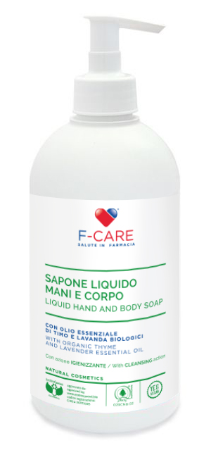 F CARE SAPONE LIQUIDO BIO IGIENIZZANTE 500 ML - Farmaciapacini.it