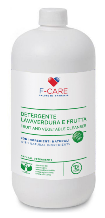 F CARE DETERGENTE VERDURA FRUTTA BIO 1000 ML - Farmaciapacini.it