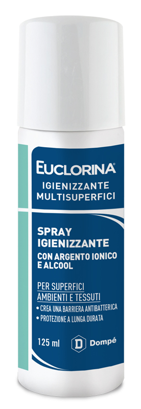 EUCLORINA IGIENIZZANTE MULTISUPERFICI SPRAY 125 ML  - Farmaciapacini.it