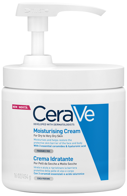 CERAVE CREMA IDRATANTE PER PELLI DA SECCHE A MOLTO SECCHE 473 ML - Farmaciapacini.it