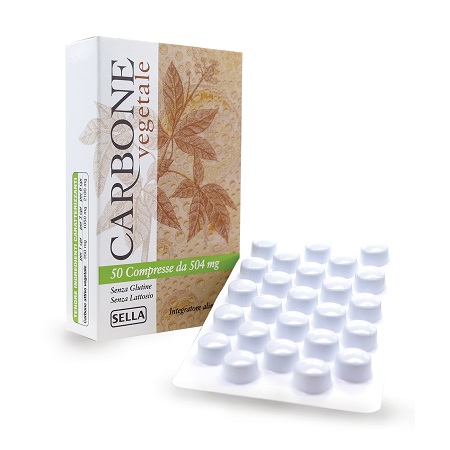 CARBONE VEGETALE 50 COMPRESSE - Farmaciapacini.it