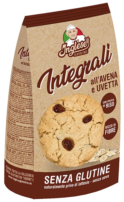 INGLESE BISCOTTI AVENA UVETTA 300 G - Farmaciapacini.it