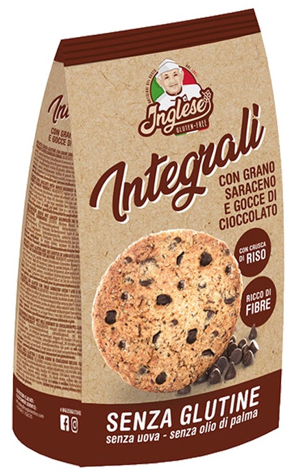 INGLESE BISCOTTI AL GRANO SARACENO CON GOCCE DI CIOCCOLATO 300 G - Farmaciapacini.it