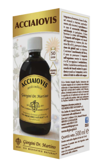 ACCIAIOVIS LIQUIDO ANALCOOLICO 500 ML - Farmaciapacini.it