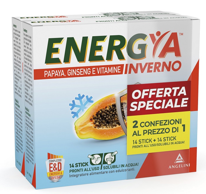 ENERGYA INVERNO BIPACK 14+14 STICK - Farmaciapacini.it