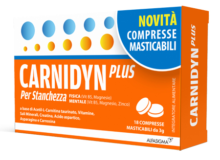 CARNIDYN PLUS 18 COMPRESSE MASTICABILI - Farmaciapacini.it