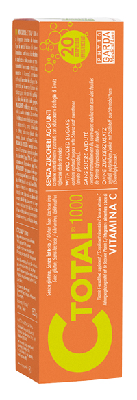 C TOTAL 1000 VITAMINA C 20 COMPRESSE EFFERVESCENTI - Farmaciapacini.it