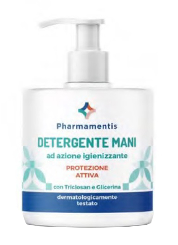 PHARMAMENTIS SAPONE DETERGENTE IGIENIZZANTE MANI 300 ML - Farmaciapacini.it