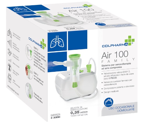 AEROSOL COLPHARMA AIR 100 FAMILY PER USO OCCASIONALE - Farmaciapacini.it