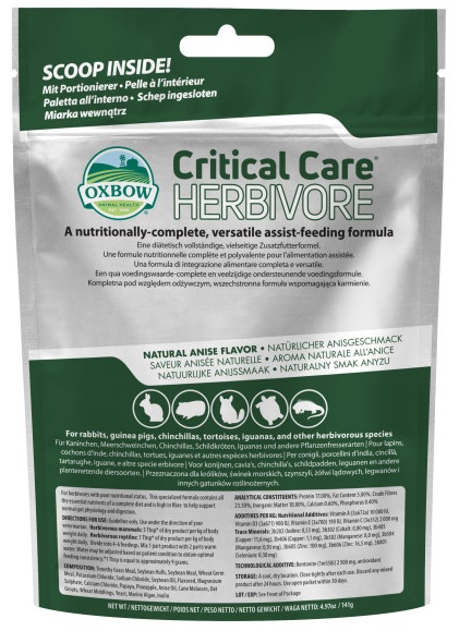 CRITICAL CARE HERBIVORE 141 G - Farmaciapacini.it