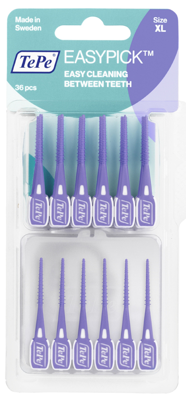 TEPE EASYPICK XL VIOLA 36 PEZZI - Farmaciapacini.it